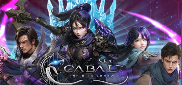 CABAL Infinite Combo characters and logo